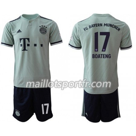 Maillot de Foot Bayern Munich Boateng 17 Enfant Extérieur 2018/19